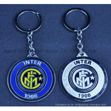 Benutzerdefinierte Metall Fußball Schlüsselanhänger Keychain Schlüsselanhänger Kette für Promotion